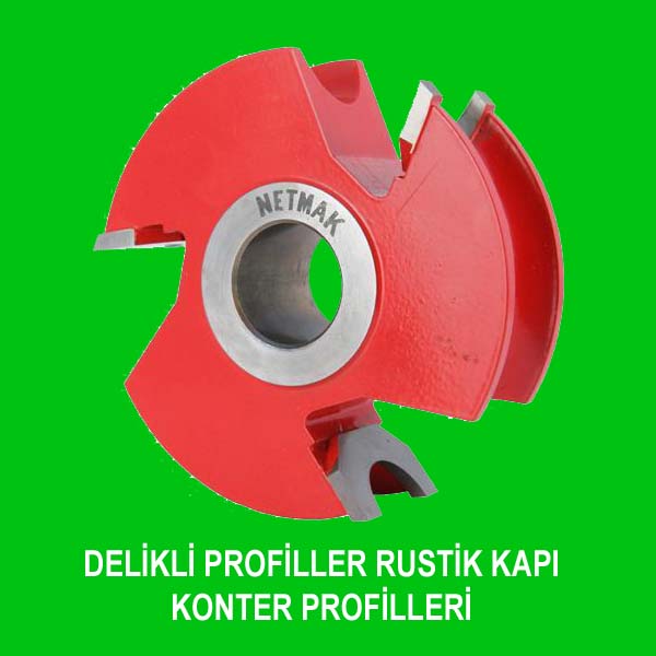 DELİKLİ PROFİLLER RUSTİK KAPI - KONTER PROFİLLERİ